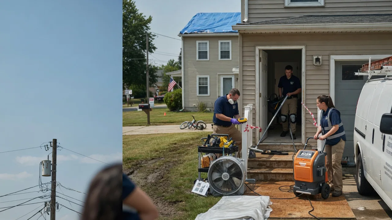 Water Damage Repair in Belleville, MI near me